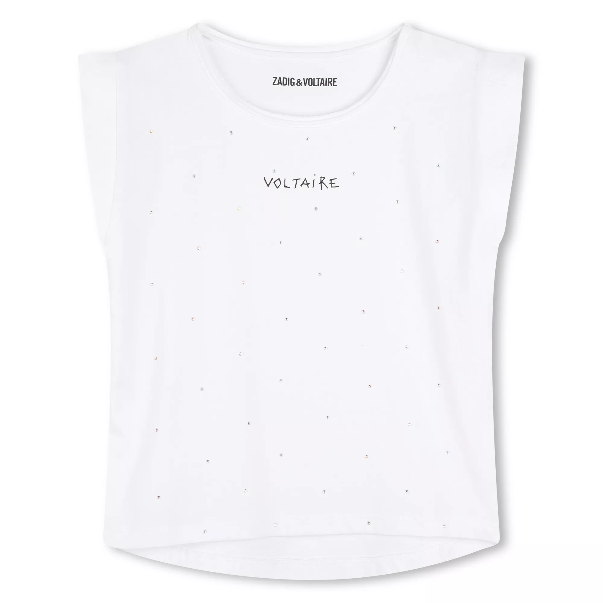 T-shirt avec strass, Zadig et Voltaire