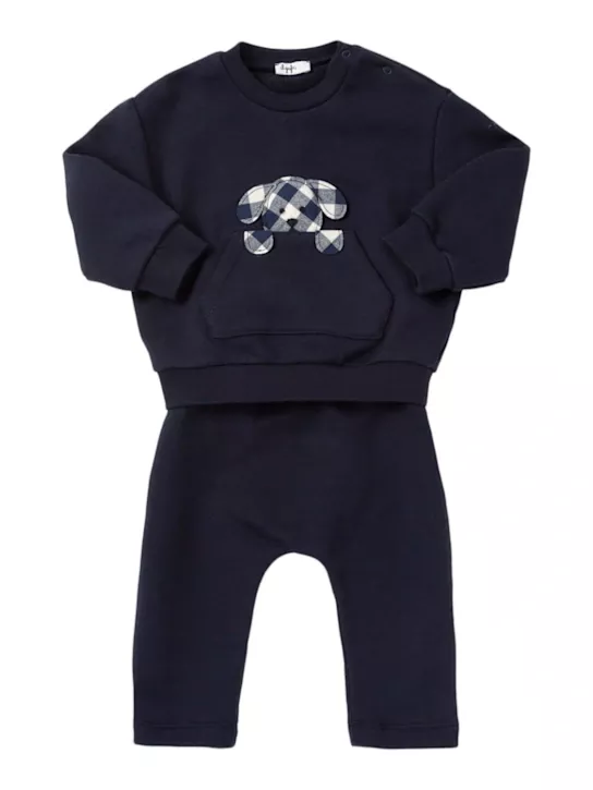 Sweat-shirt & pantalon en jersey de coton, Il Gufo