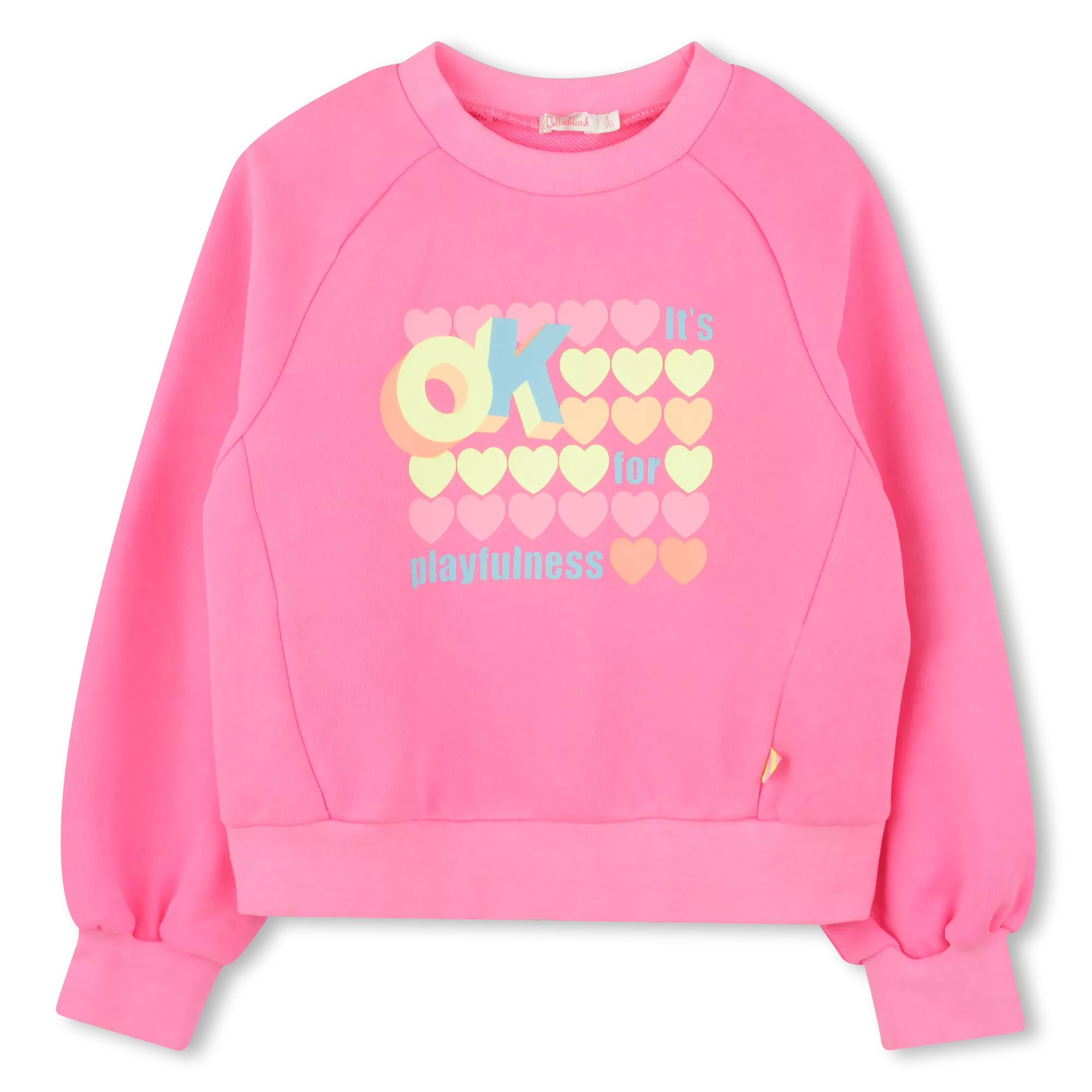 Sweat à manches longues OK de Billieblush