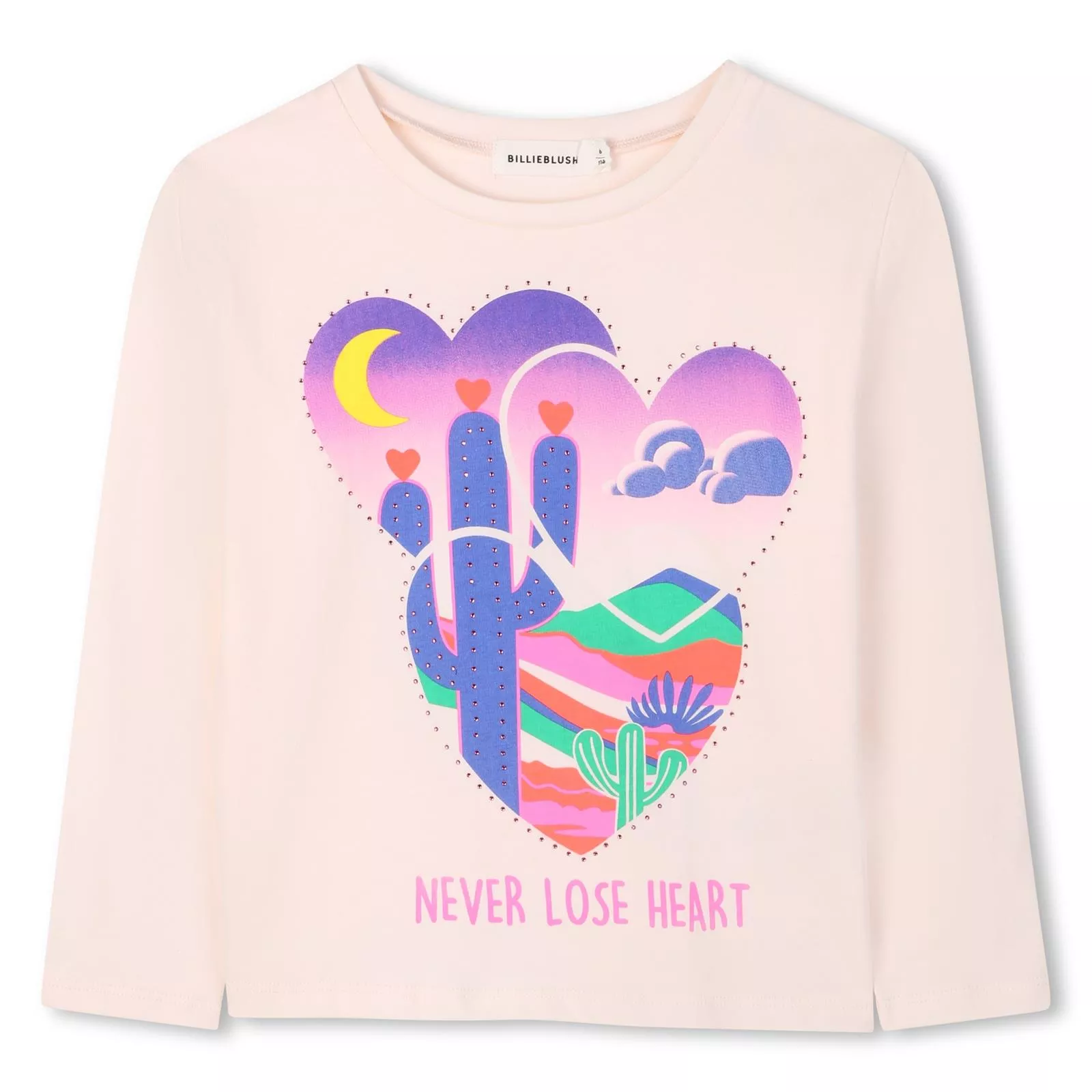 T-shirt Never lose, manches longues, BillieBlush
