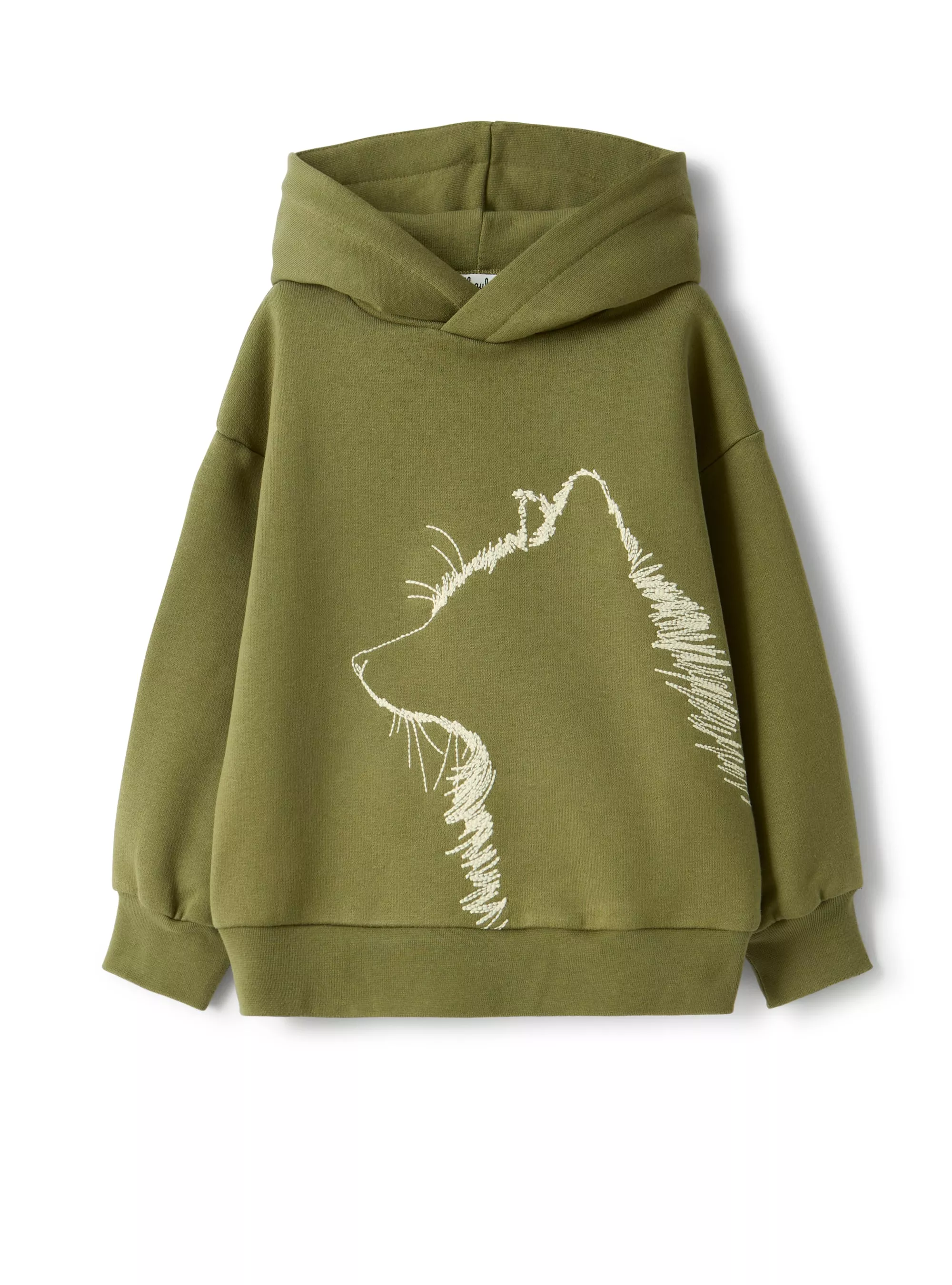 Sweat à capuche LOUP, IlGufo