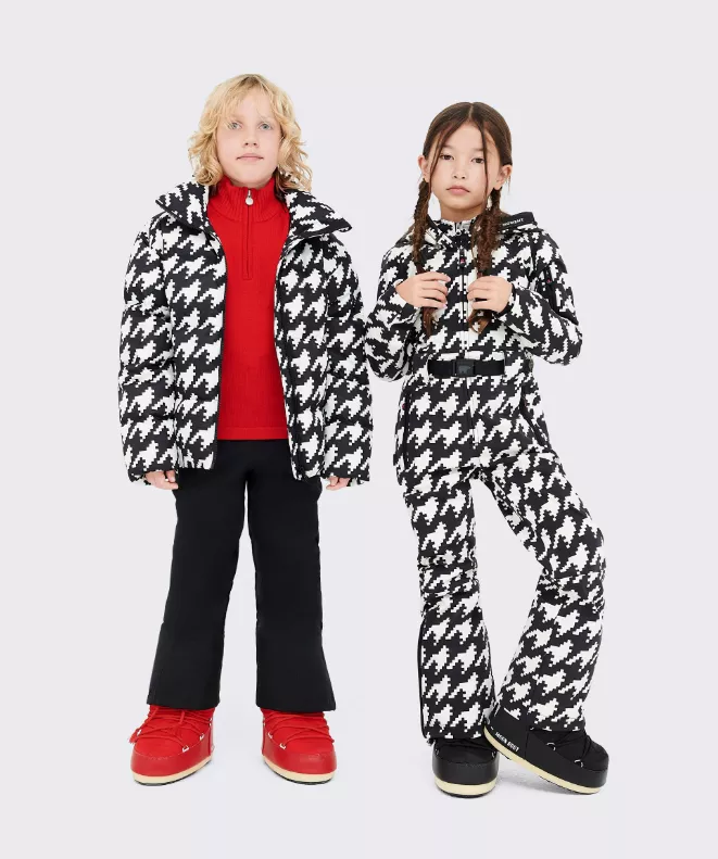Combinaison de ski à motif pied-de-poule, Perfect Moment