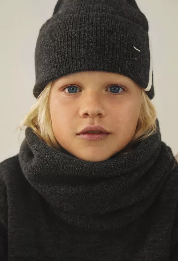 GRAY LABEL JUNIOR tour de cou en laine merino