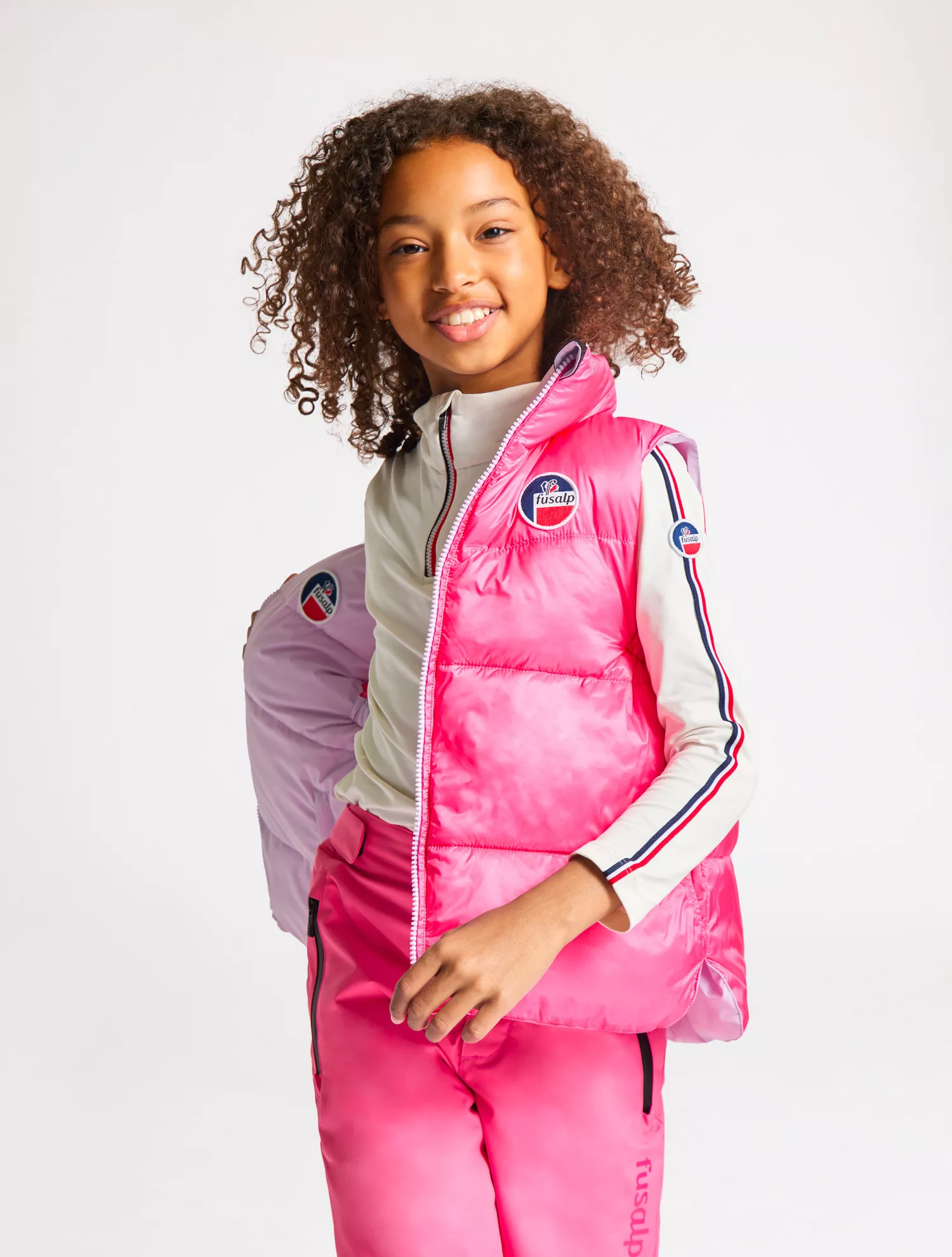 Fusalp Venus gilet doudoune reversible