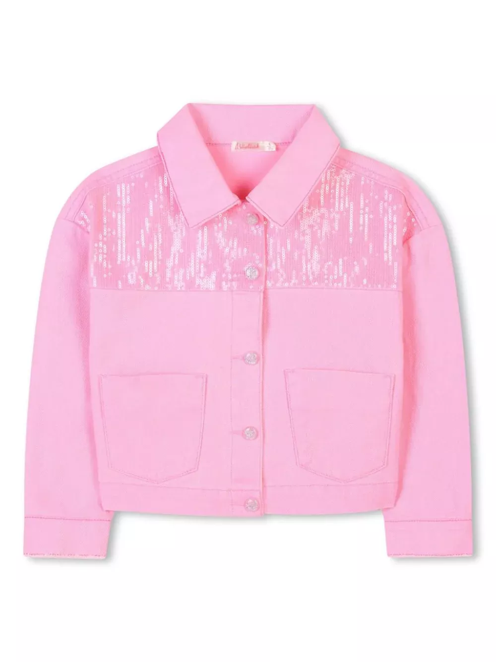 Veste en denim et sequins Billieblush