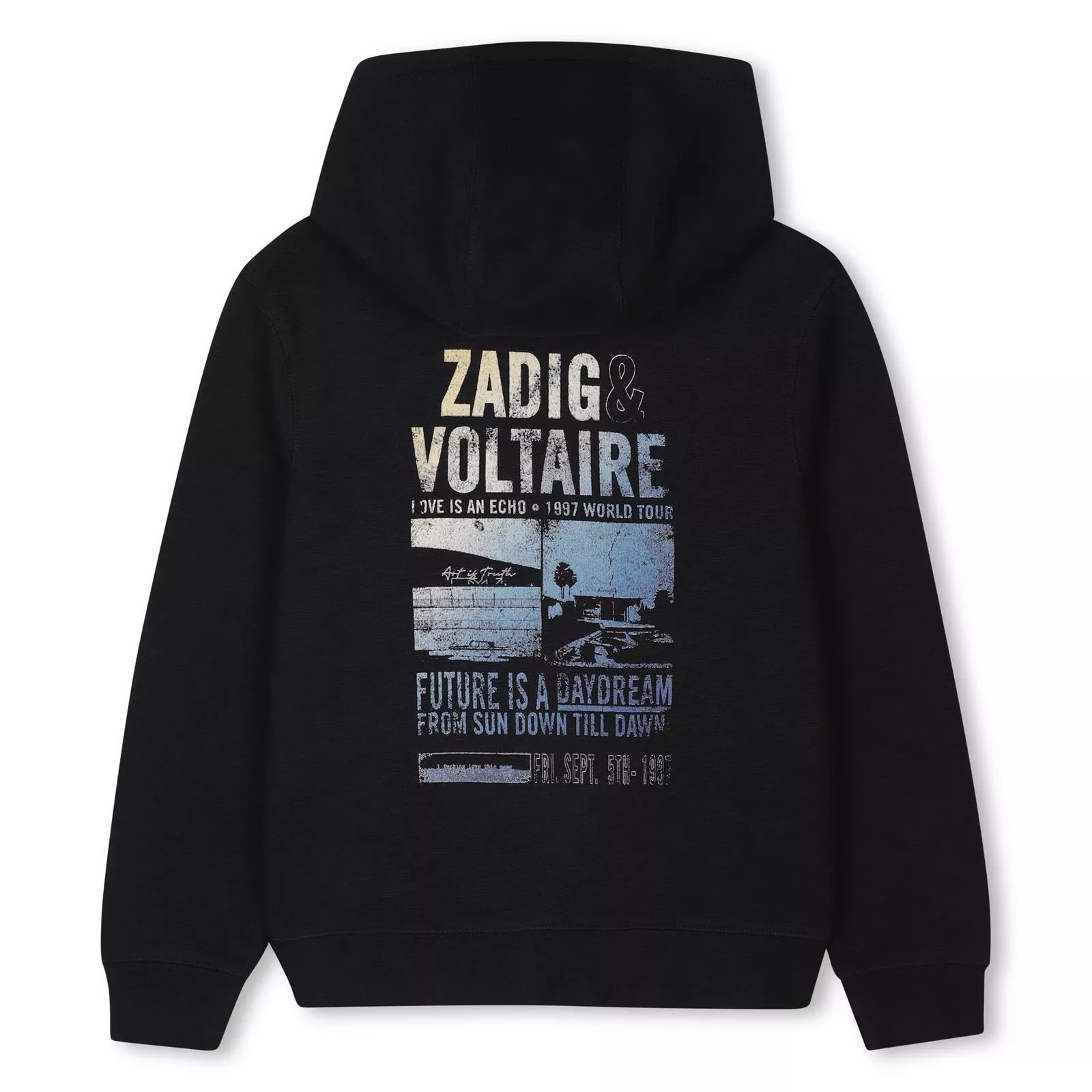 ZV boy sweat zip capuche
