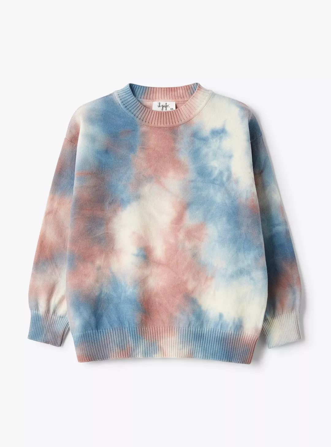 Sweater bleu mélangé, Il Gufo