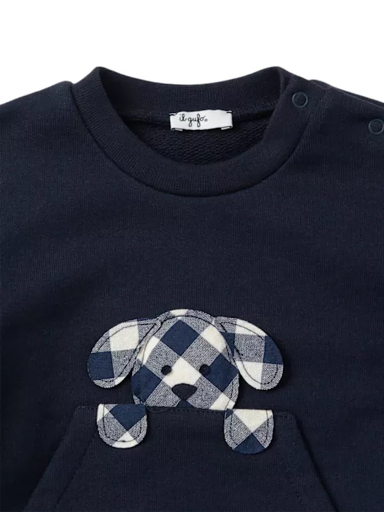 Sweat-shirt & pantalon en jersey de coton, Il Gufo