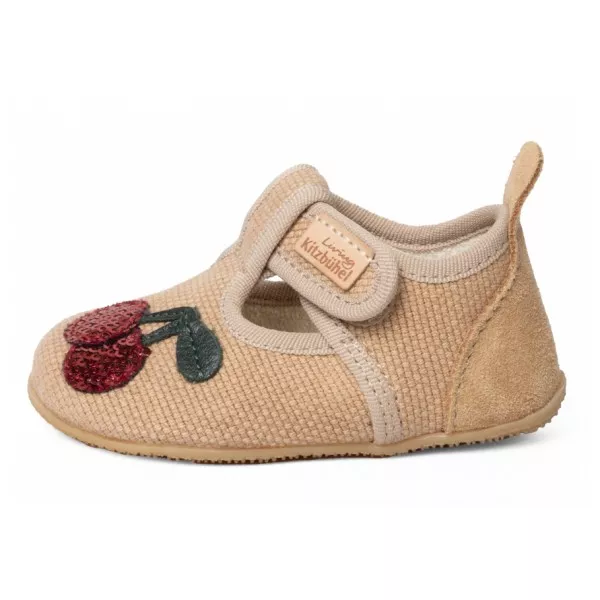 Kitzbühel pantoufles en coton Cerises