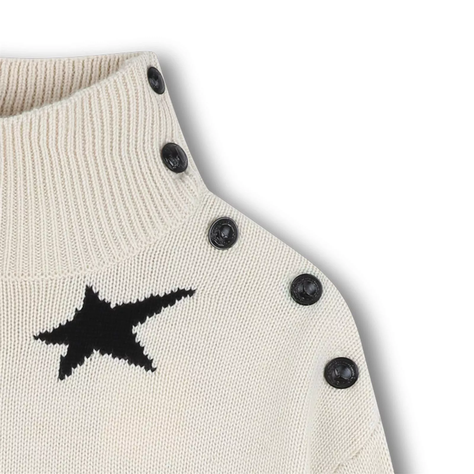 Pull à col roulé étoiles (14-16ANS)
