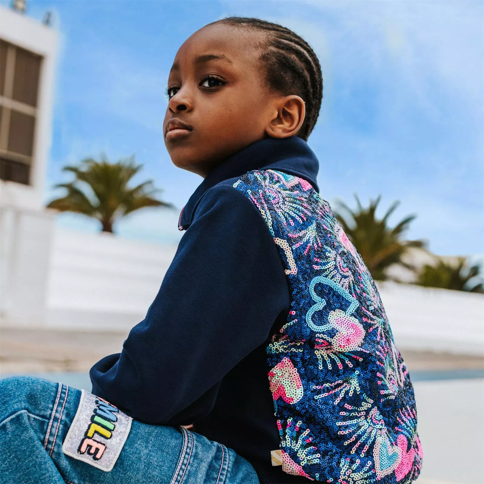 Cardigan à sequins, BillieBlush