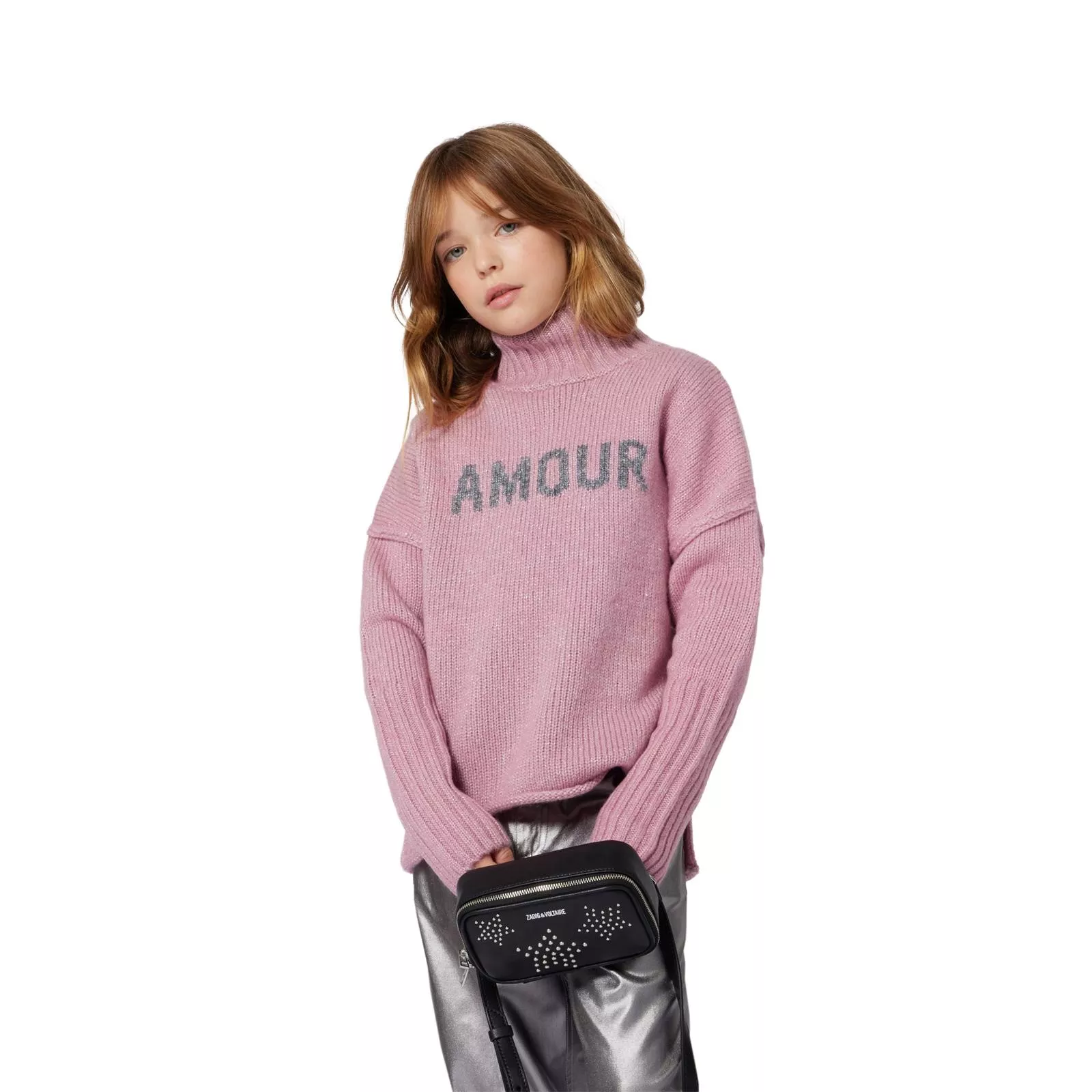 Pull col roulé AMOUR, Zadig et Voltaire (8-12ANS)