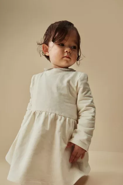 Robe bébé, manches longues, Gray Label