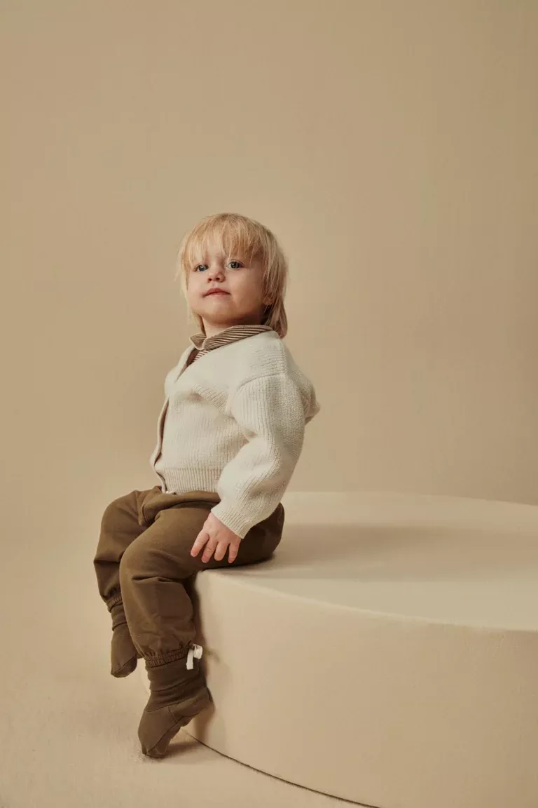 Cardigan en merino, Gray Label