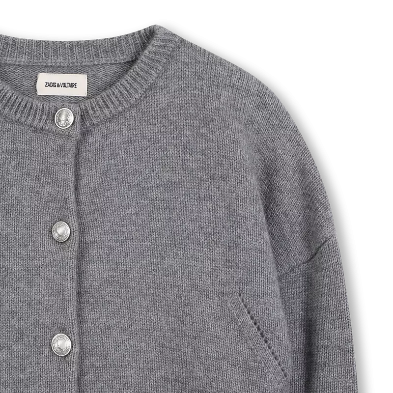 Cardigan tricot, ailes brodées, Zadig&Voltaire