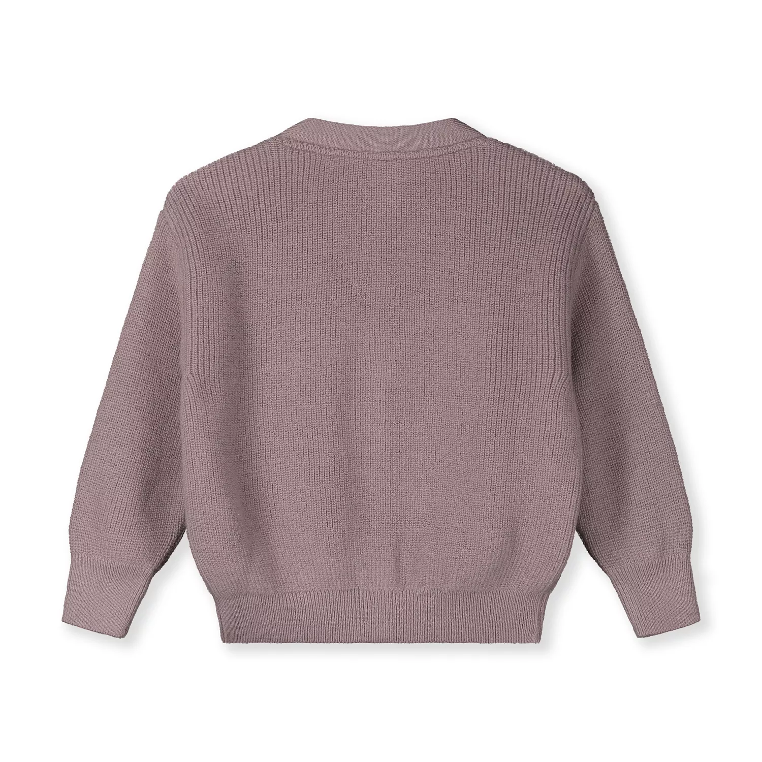 Cardigan junior en mérinos Gray Label