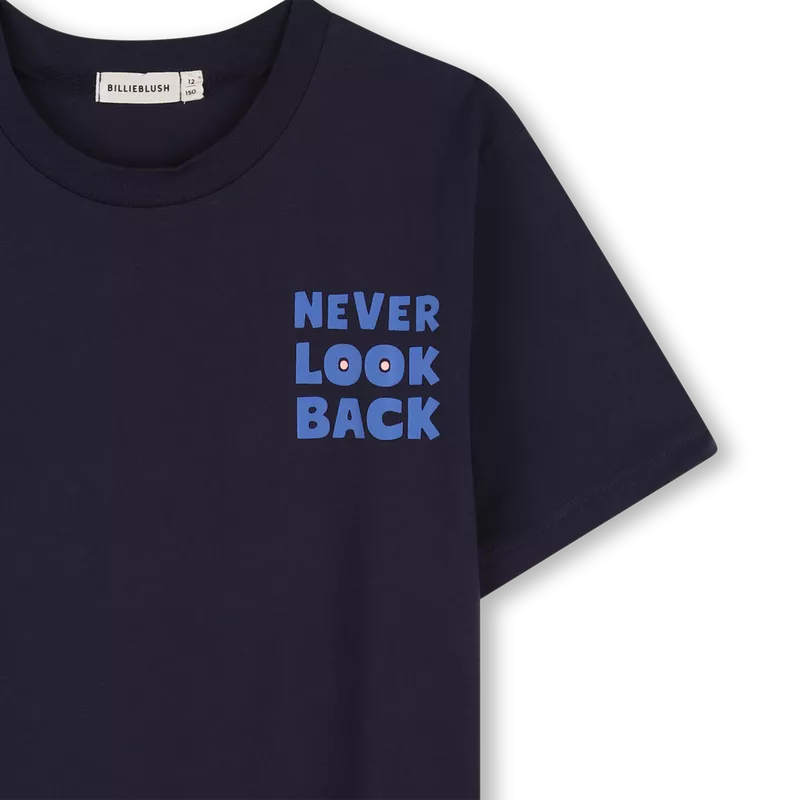 T-shirt manches courtes, Never look back, BillieBlush