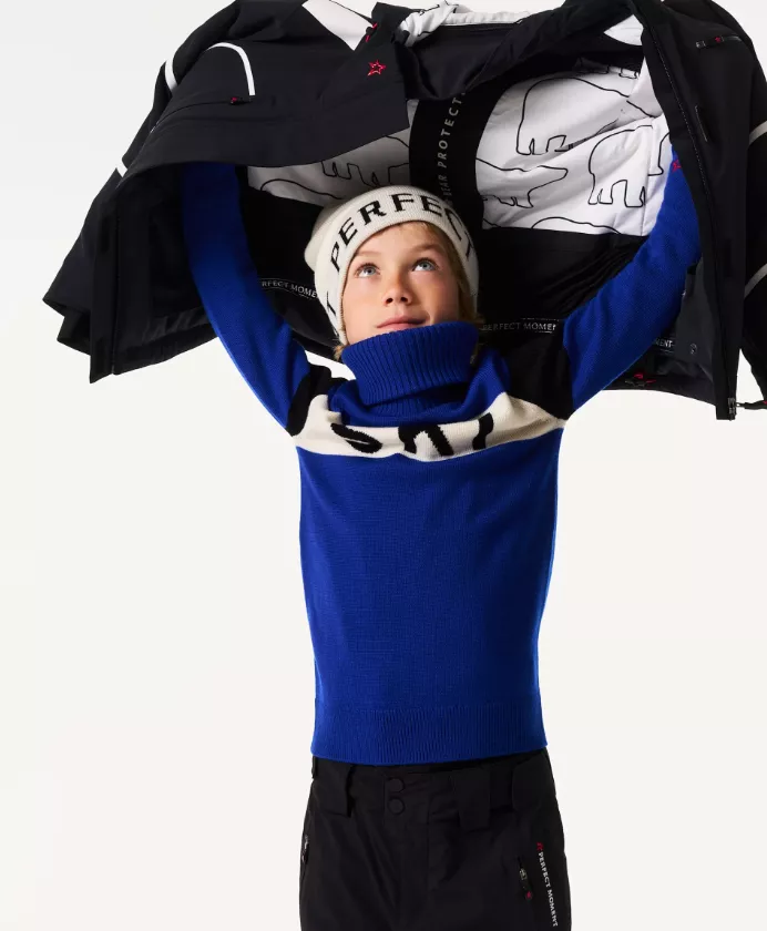 Col roulé en laine de merino, Perfect Moment