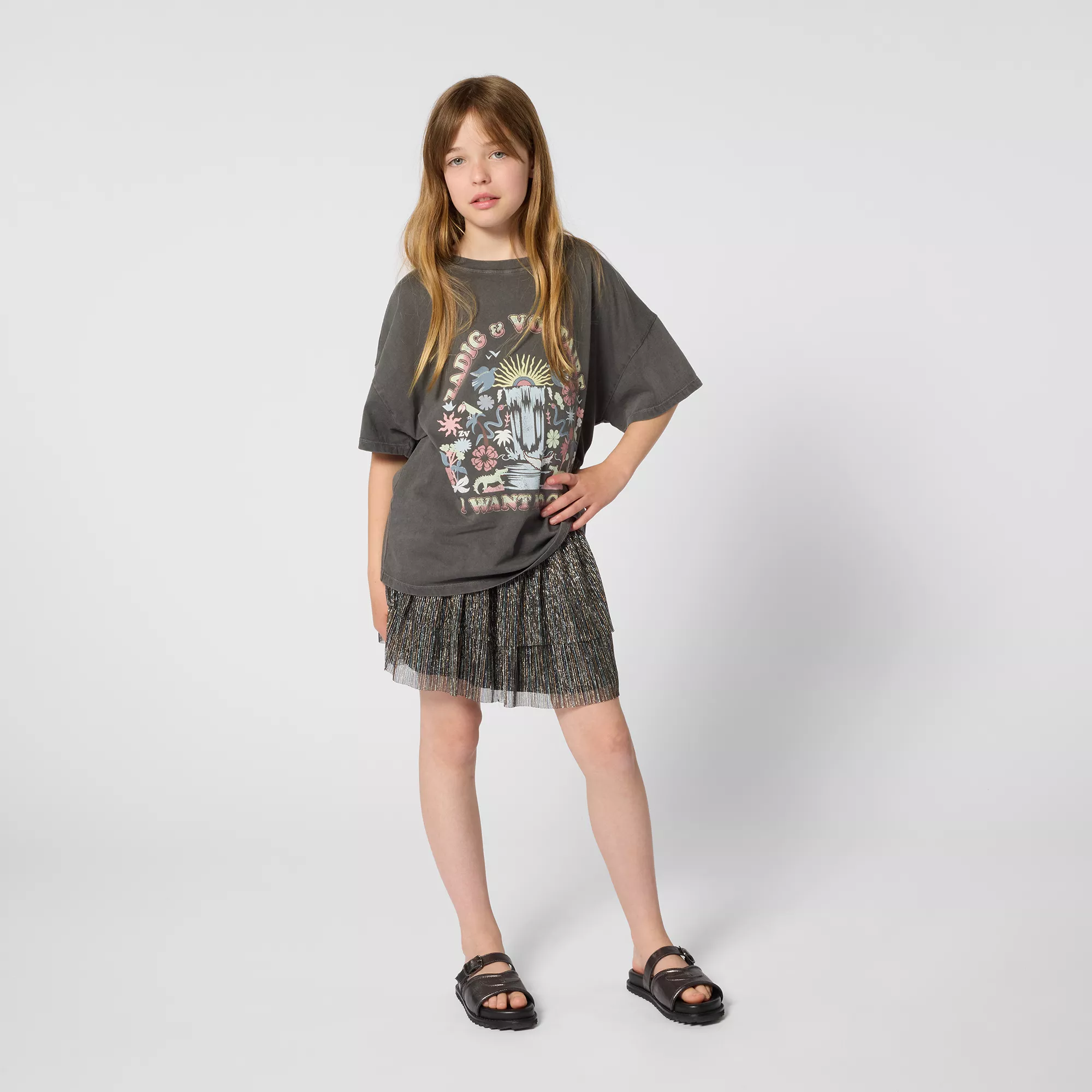 Jupe brillante à volants, Zadig et Voltaire