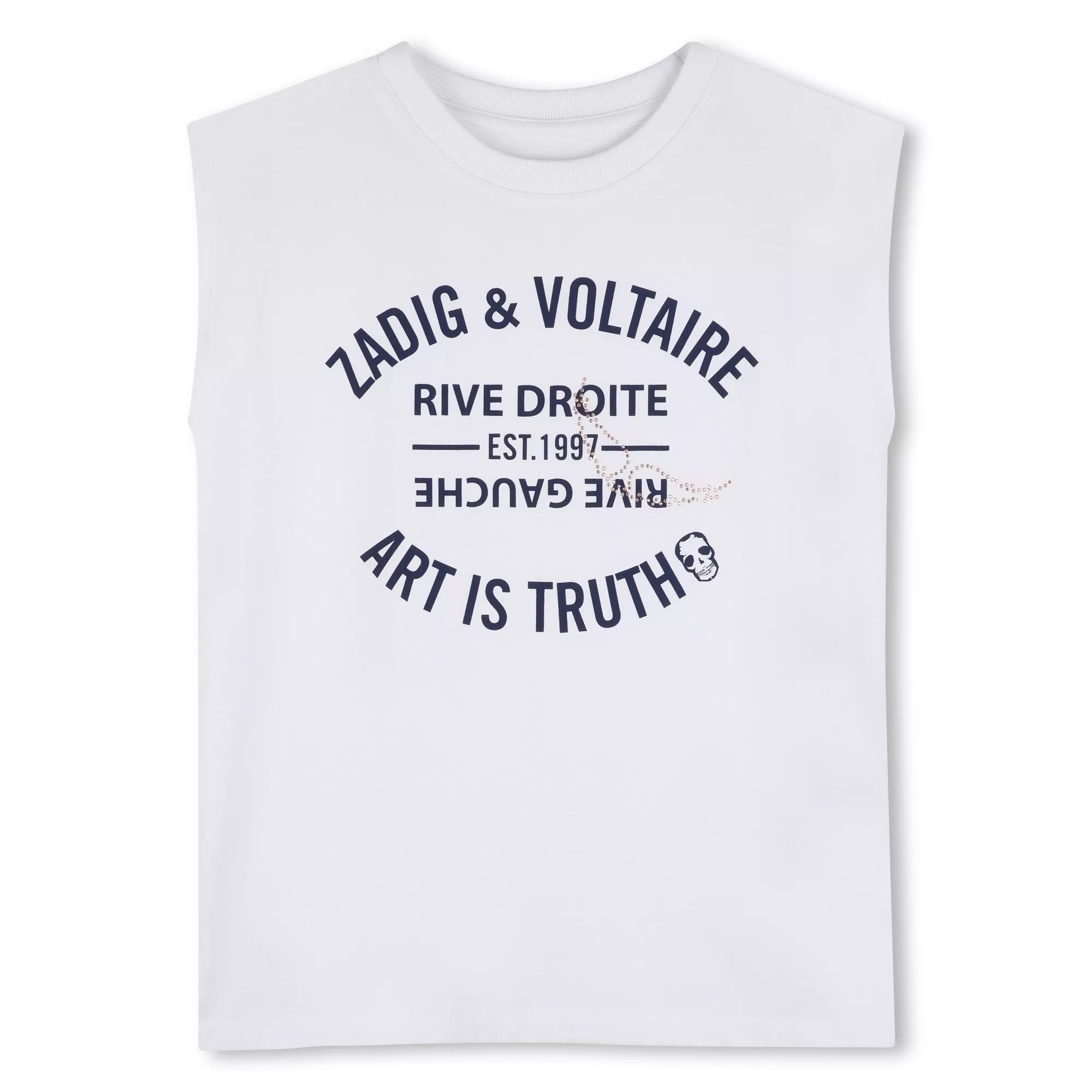T-shirt sans manches Zadig et Voltaire
