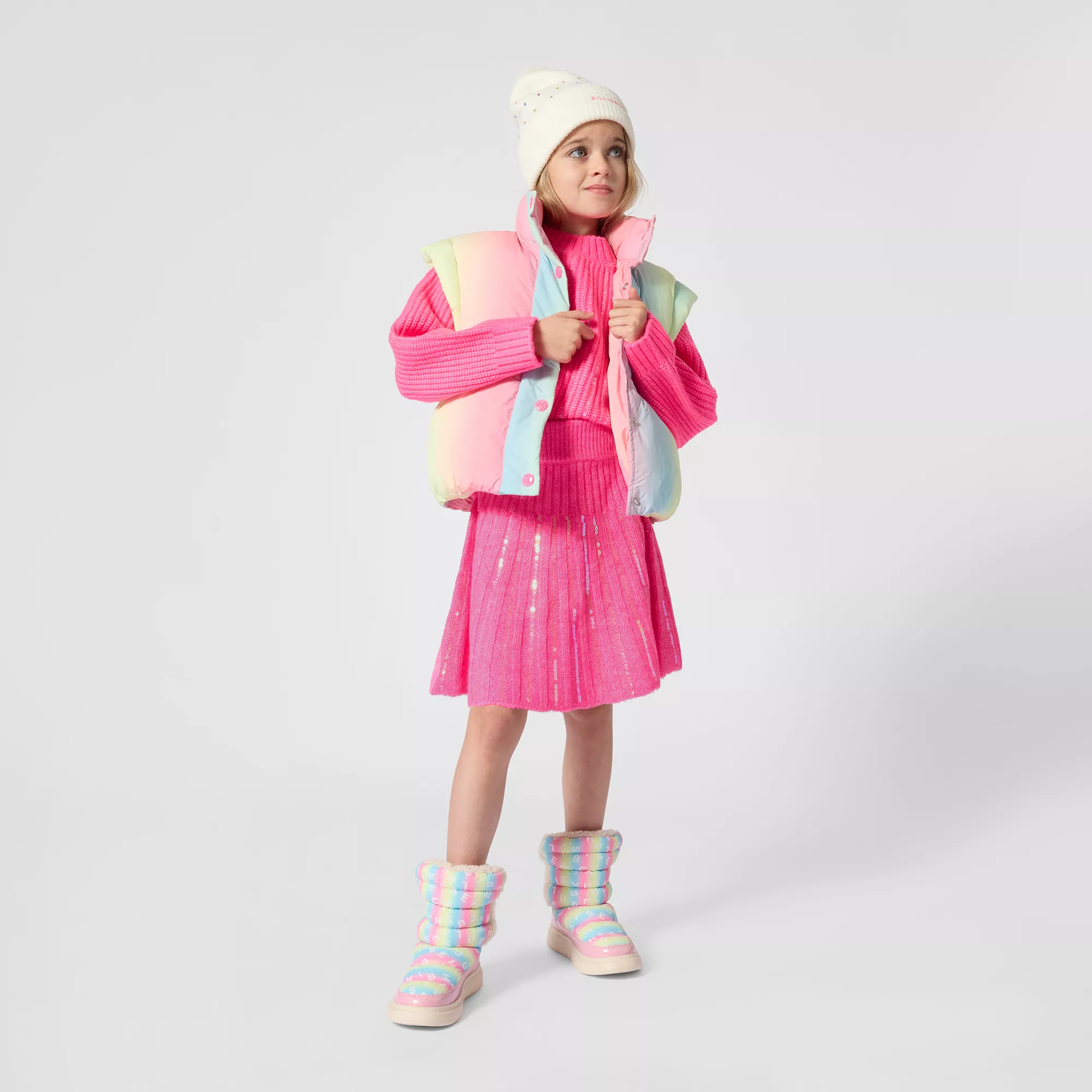 Doudoune sans manches, BillieBlush