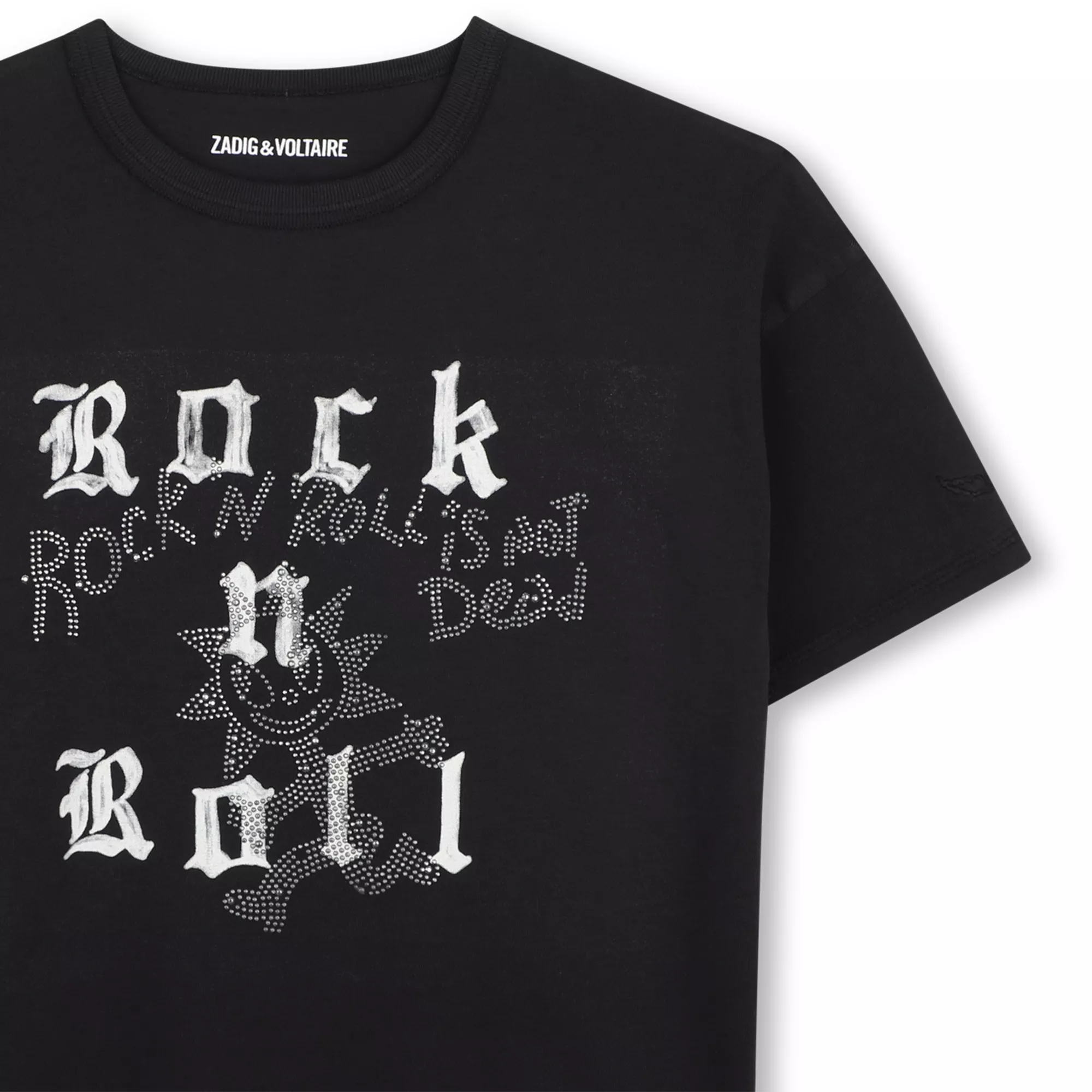 T-shirt manches courtes strass. Zadig&Voltaire
