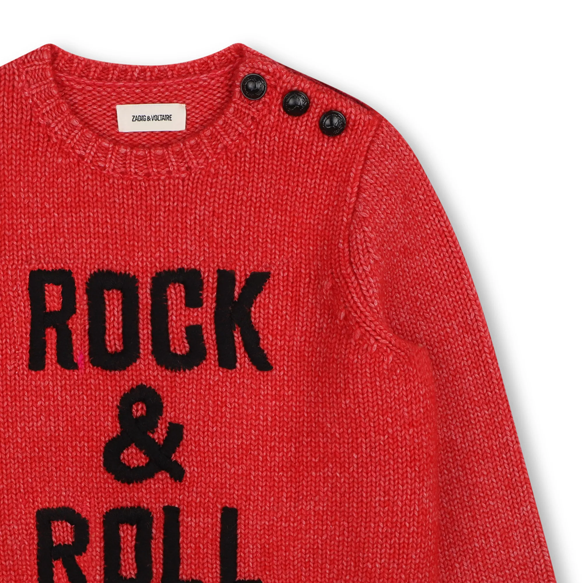 Pull girl col rond boutons(14/16ANS), Zadig&Voltaire