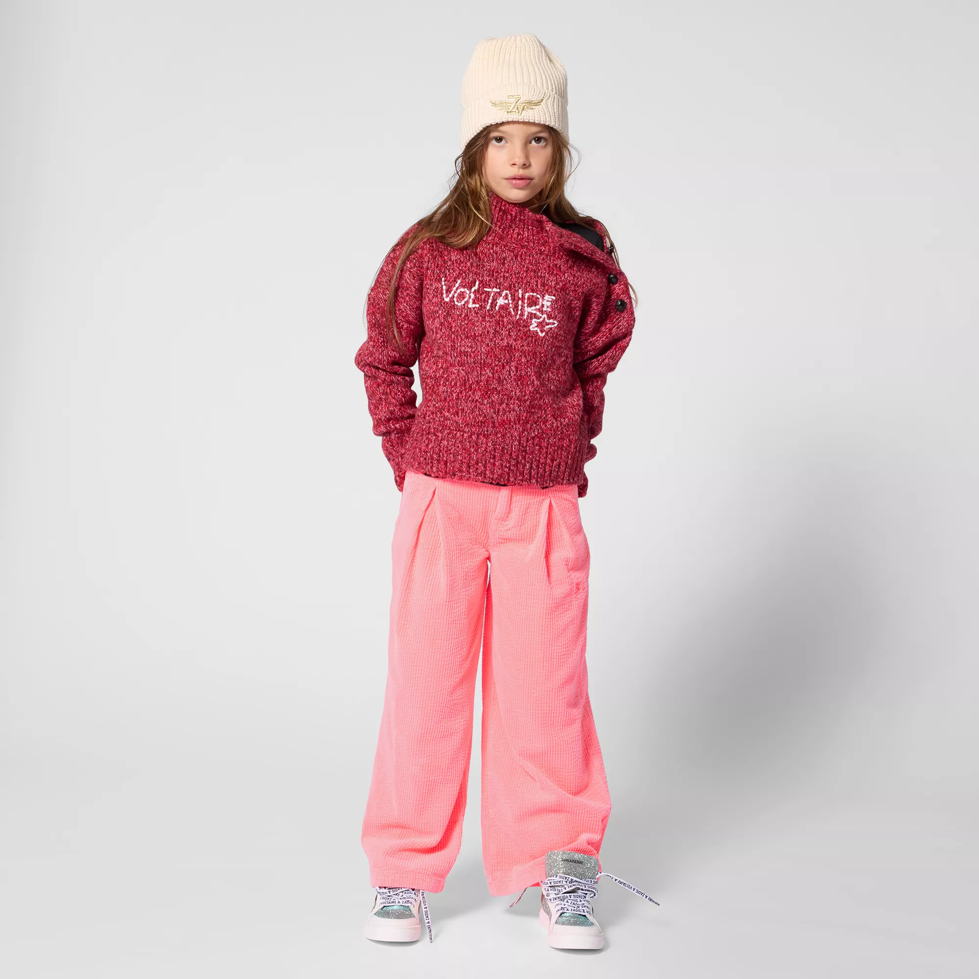 Pull col roulé (10-12ans). Zadig&Voltaire