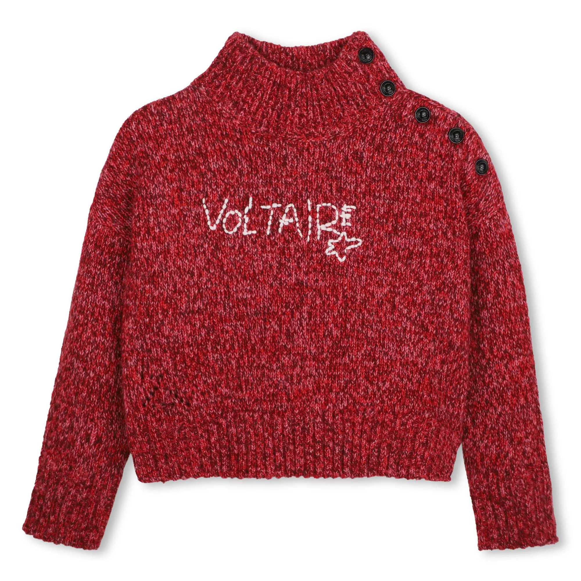 Pull col roulé (10-12ans). Zadig&Voltaire