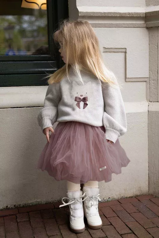 Sweater fille en mérino DENNA, Donsje