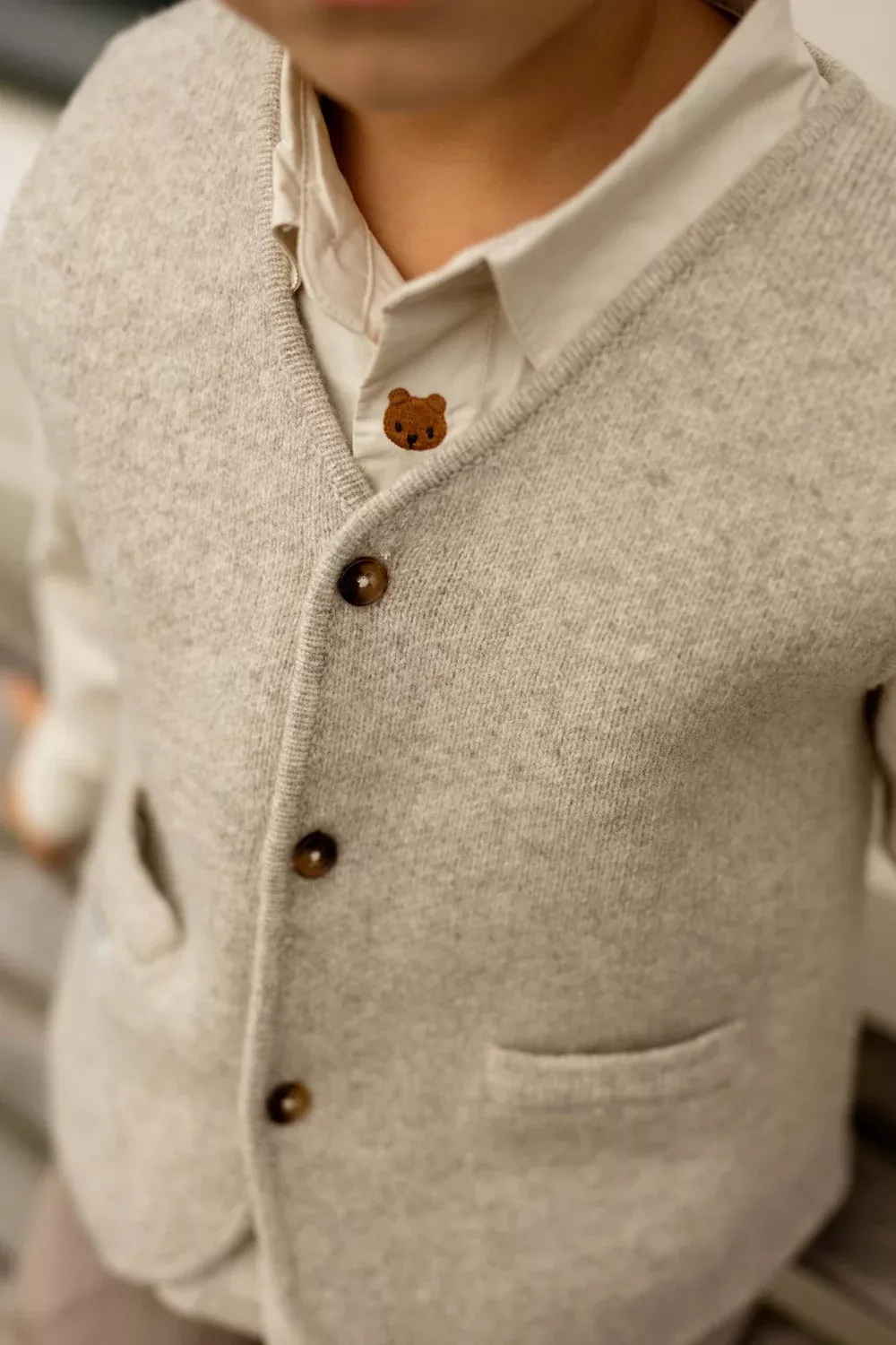 DONSJE MAURTIS gilet laine grands