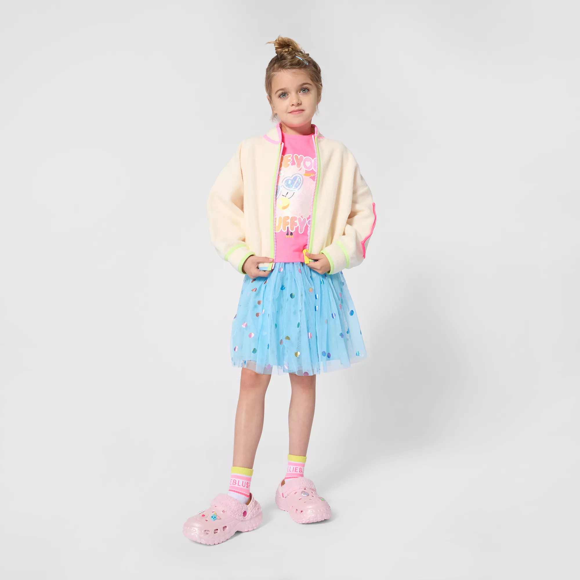 Veste polaire zip, BillieBlush