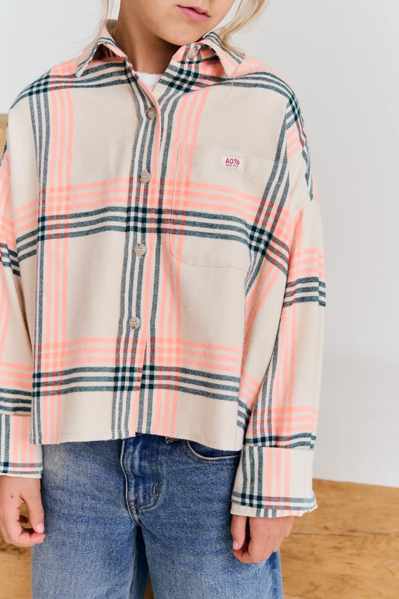 Chemise BINI en coton, AO76